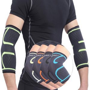 painless elbow compression sleeves elbow pain support protection lightweight breathable
