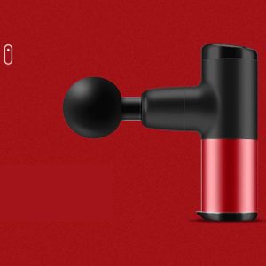 Deep Muscle Mini Massage Gun - Black/Red