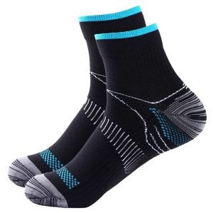 baronactive graduated compression running ankle socks