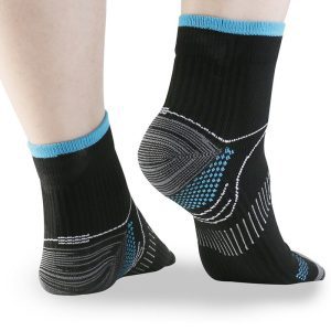 baronactive graduated compression running ankle socks