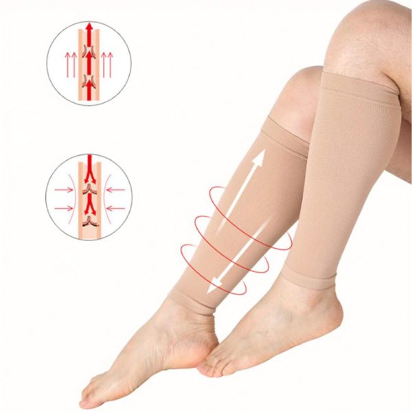 pro compression calf sleeves for better circulation thrombosis varicose veins