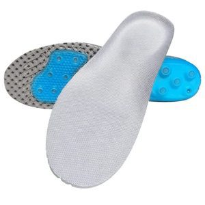 Spring Support Sports Insoles - Gray, L/XL