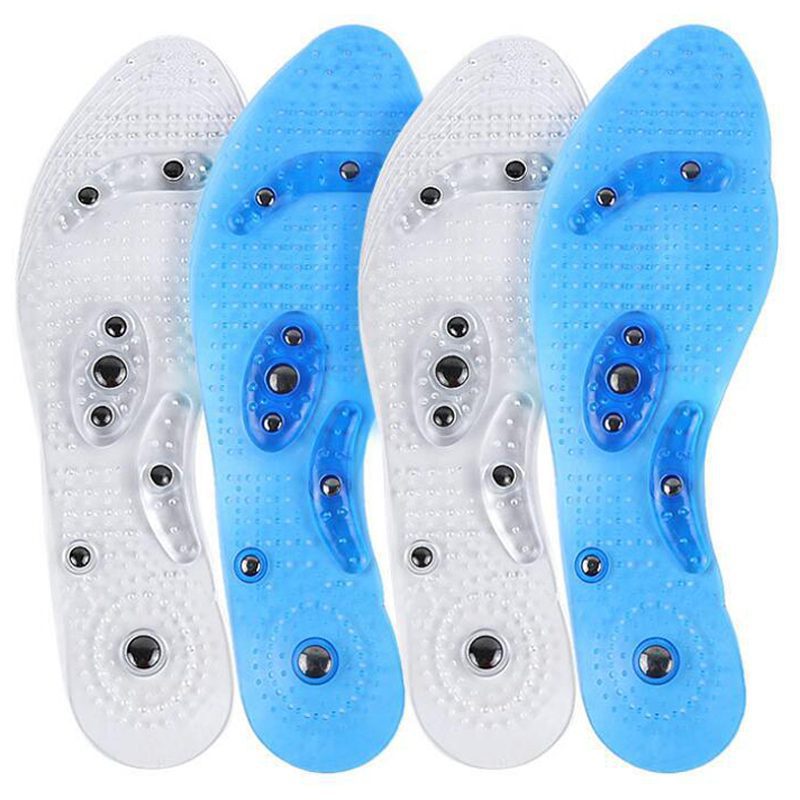 magnetic massage insoles weight loss slimming foot massage pain relief