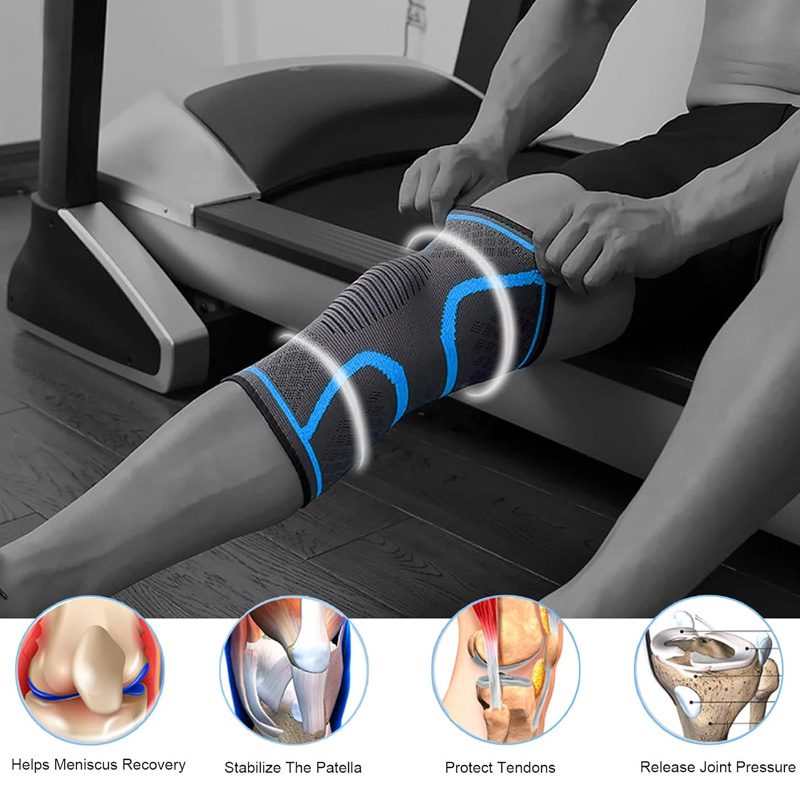 painless knee support brace