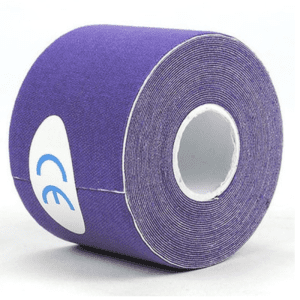 Professional Kinesiology Tape - Purple, 1 inch / 2.5 cm