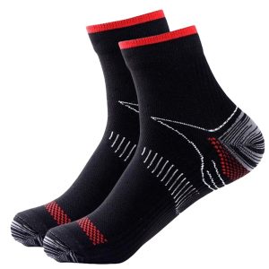 baronactive graduated compression running ankle socks