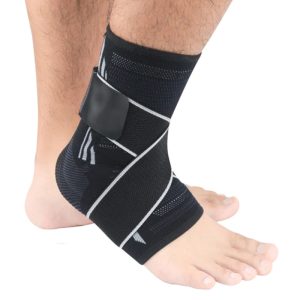 ankle support brace gray