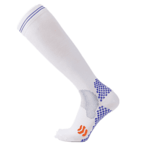 Pro Performance Compression Socks - White, L/XL