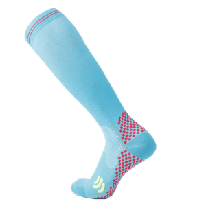 Pro Performance Compression Socks - Sky Blue, S/M