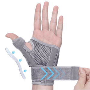 Thumb & Wrist Stabilizer Splint Brace - Silver