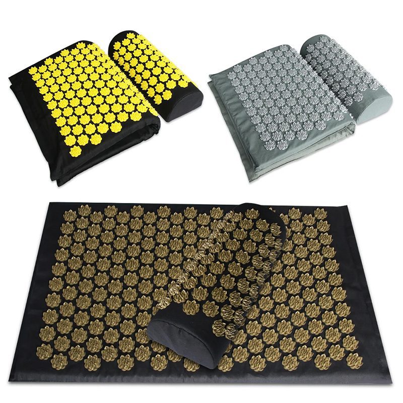 acupressure mat bundle with pillow colors