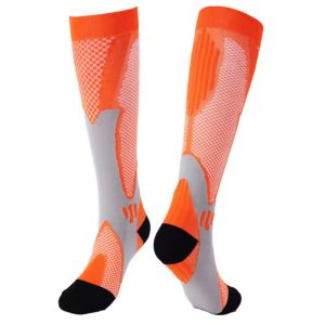 Calf Compression Socks - Orange, S/M
