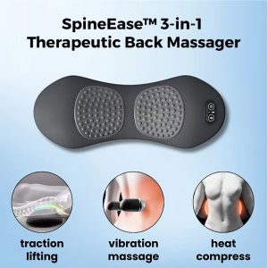 SpineEase™ 3-in-1 Therapeutic Back Massager