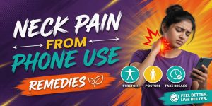 neck üpain from phone use remedies and exercises guide