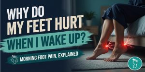 why do my feet hurt when I wake up explained