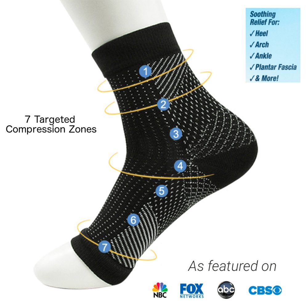 Pain Relief Foot Compression Sleeves - Baron Active