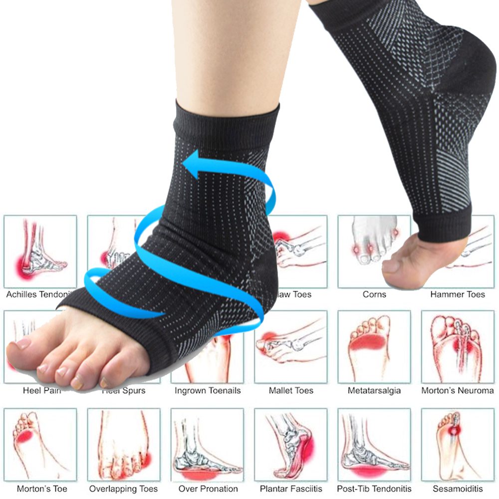 Go2Socks Arch Compression Support Sleeves for Heel India | Ubuy