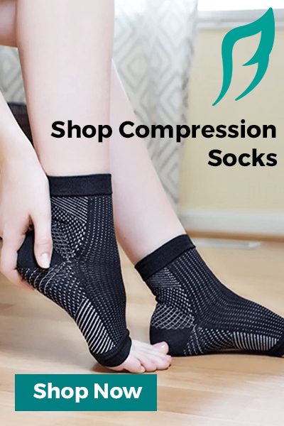 baronactive pain relief foot compression socks sleeves vertical banner